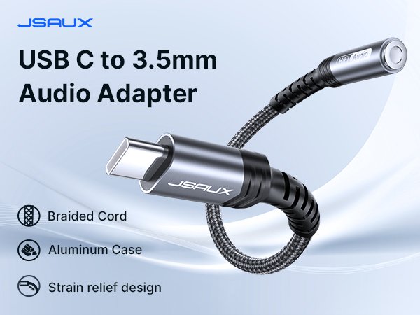 Adaptador Tipo C to Hearphone jack